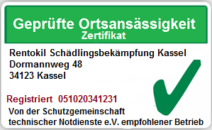 Kammerjäger Kassel und Umgebung